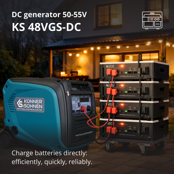 Генератор за постоянен ток KS 48VGS-DC, версия 50–55V