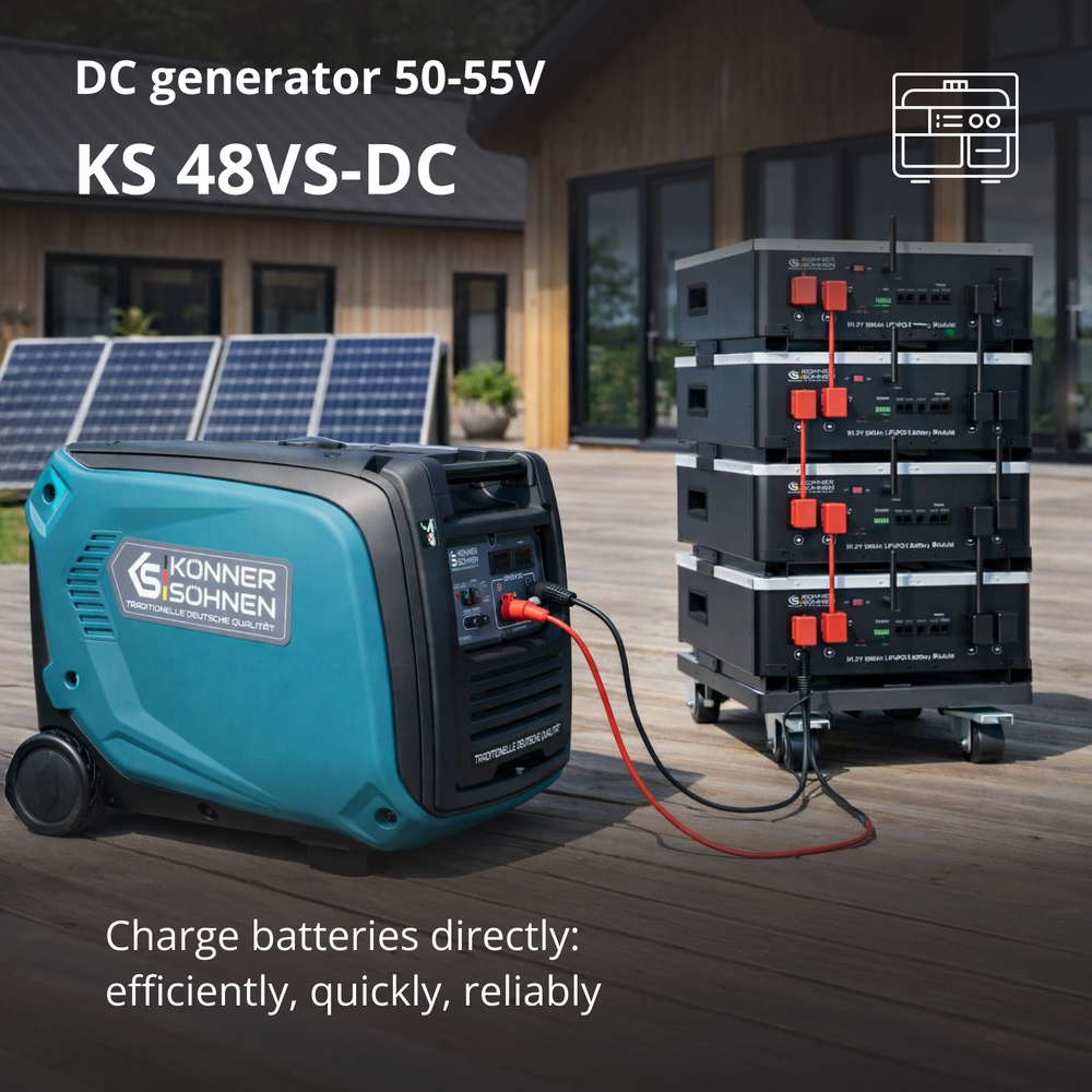 Γεννήτρια Άμεσου Ρεύματος KS 48VS-DC, έκδοση 50–55V