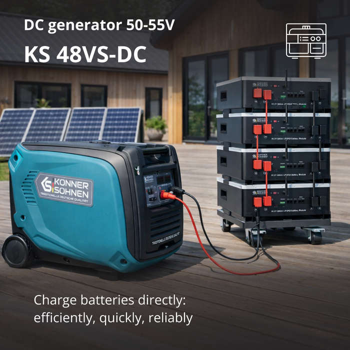 Γεννήτρια Άμεσου Ρεύματος KS 48VS-DC, έκδοση 50–55V