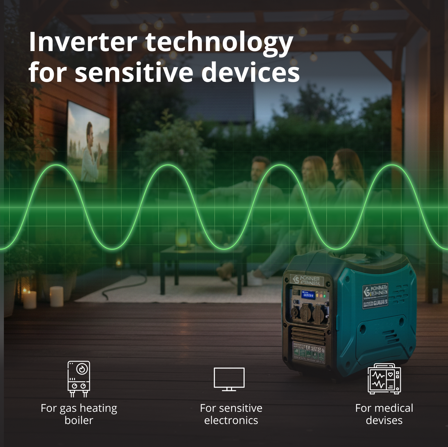 Инвертер генератор KS 3000i S