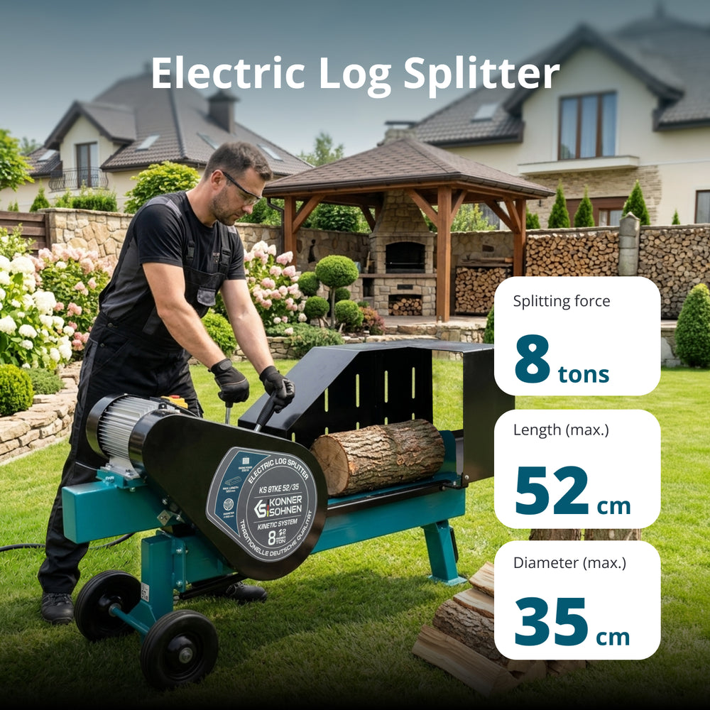Electric Log Splitter KS 8TKE 52/35