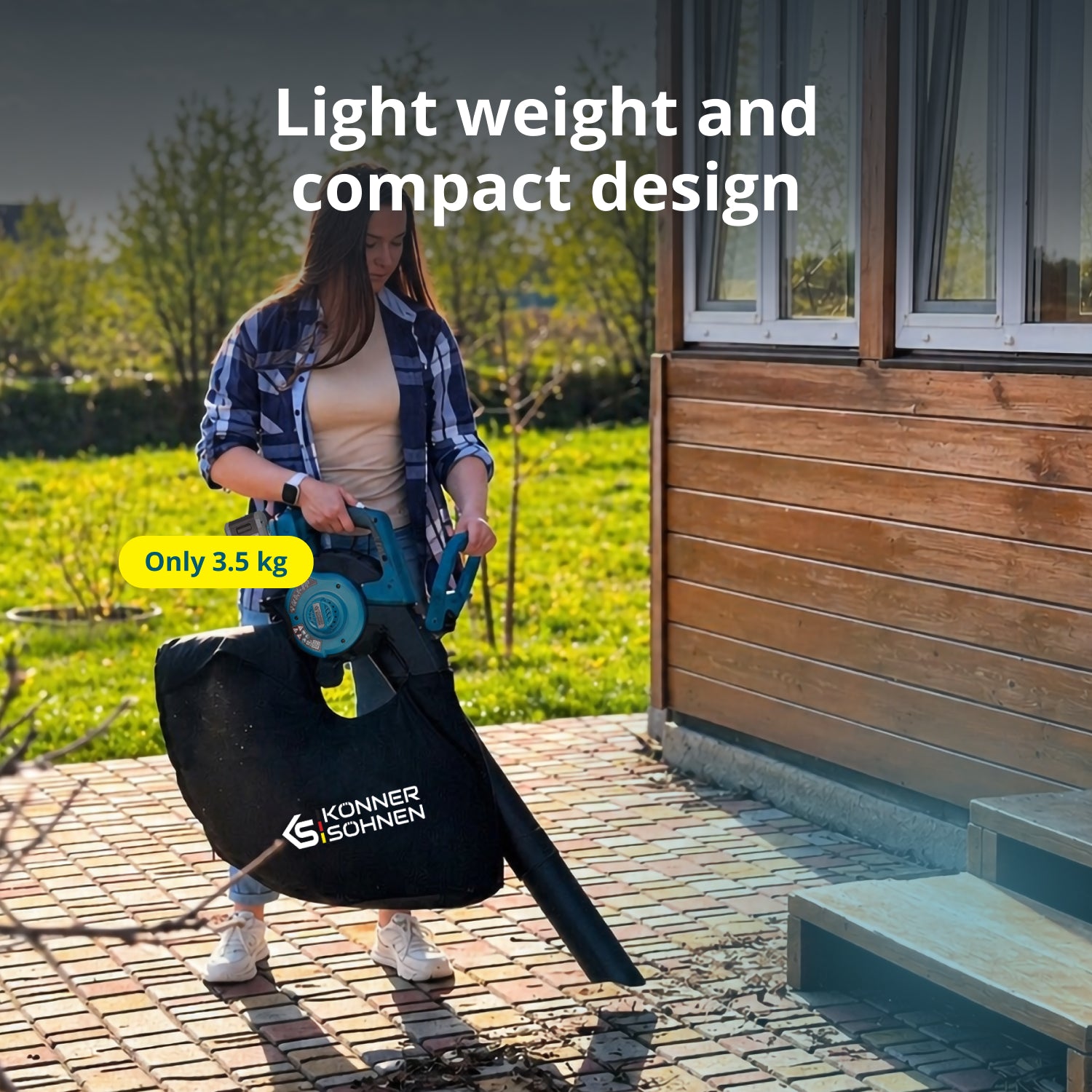 Garden cordless vacuum-blower KS LBV-40V