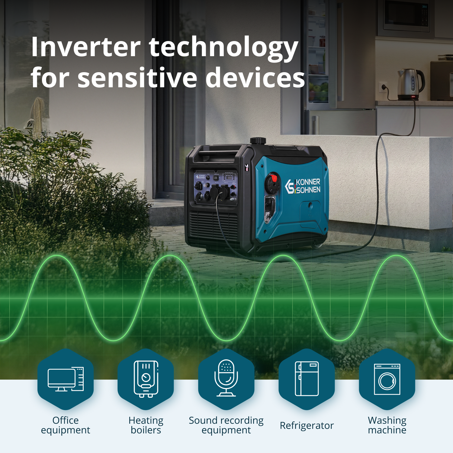 Інверторний генератор KS 4000iE S