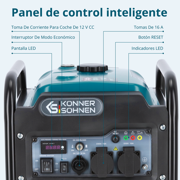 Generador inverter Könner & Söhnen KS 3300i