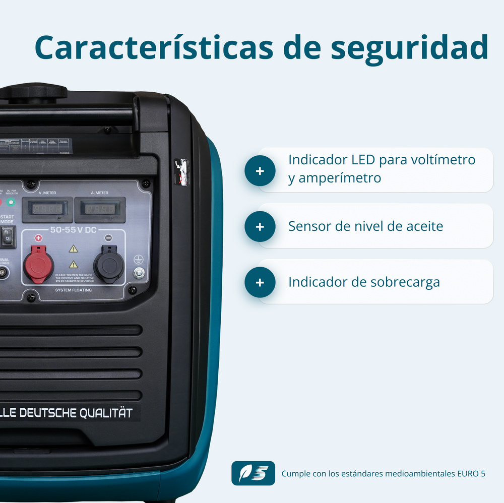 KS 48VGS-DC Generador de corriente continua, versión 50–55V