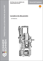 Hidrolimpiadora de alta presión KS PW160V-BL