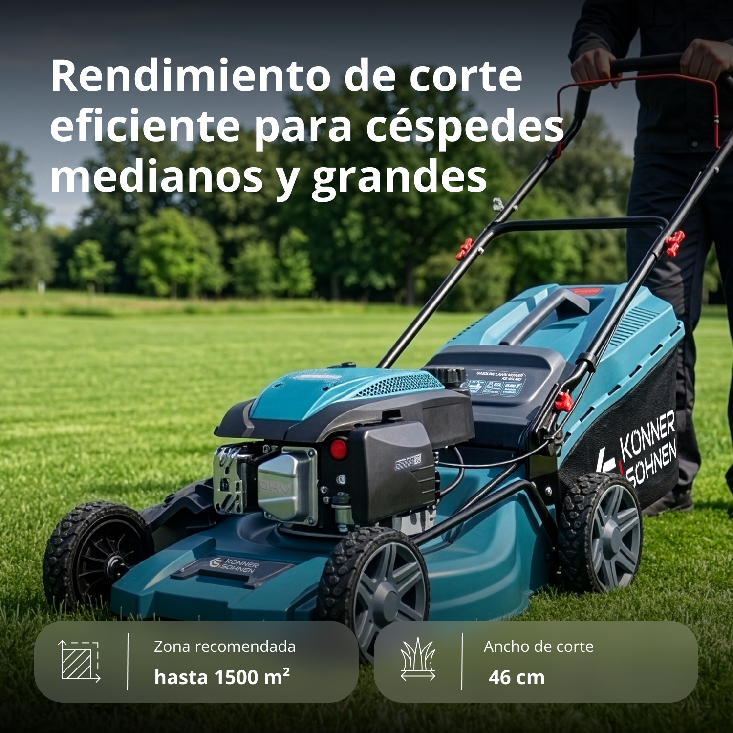 Cortacésped a gasolina KS 46LMG