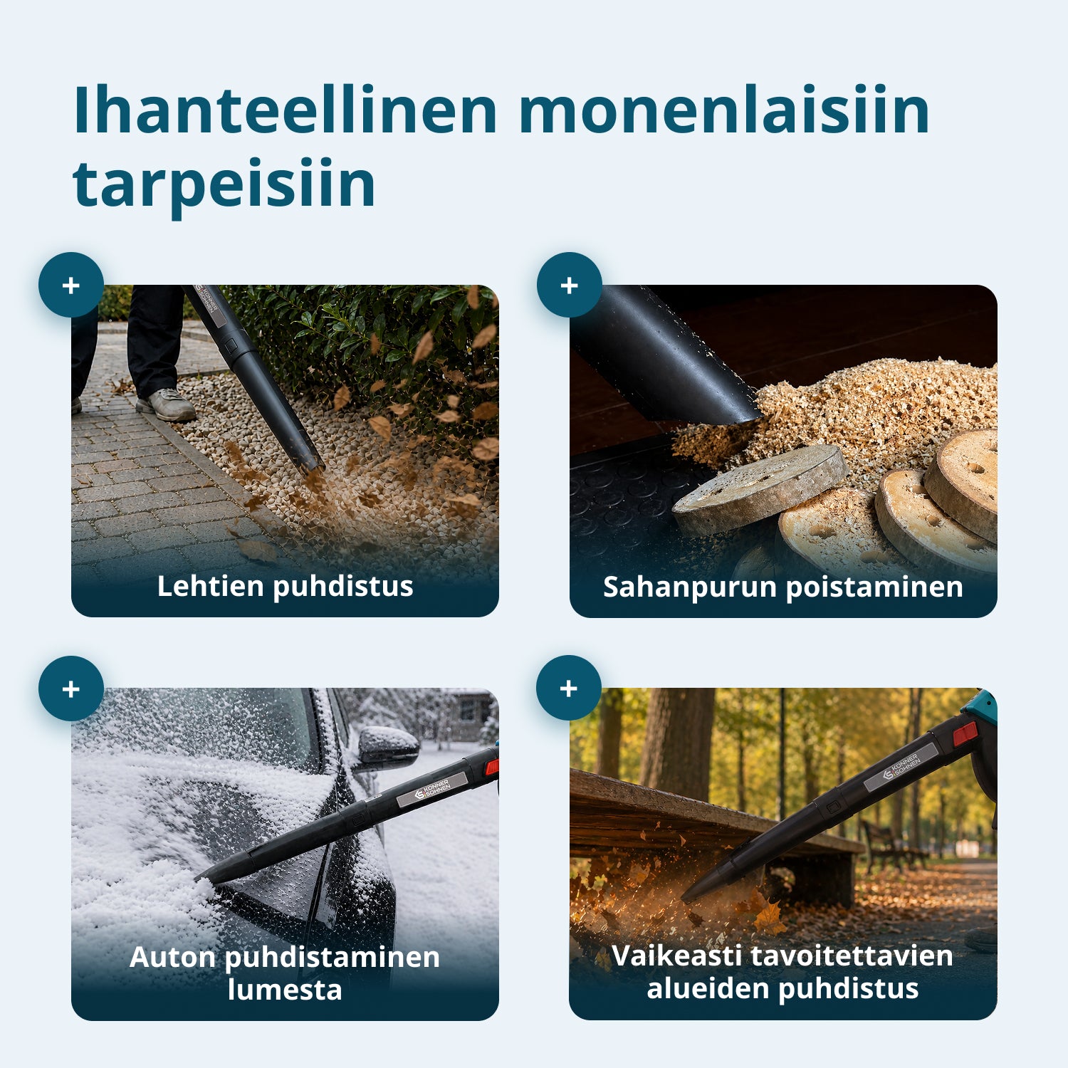 Mainostuote: Pensasleikkurisetti KS LBV-HT-SET