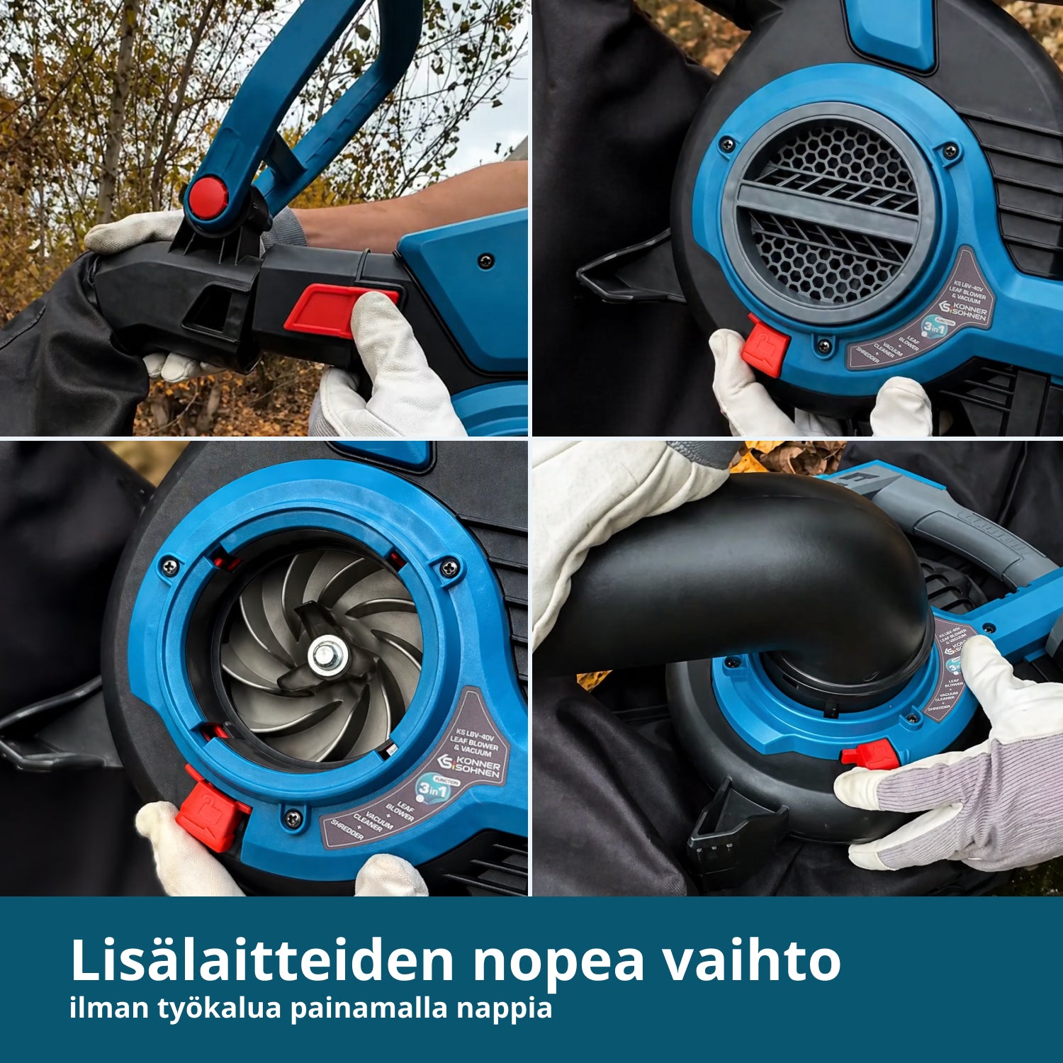 Mainostuote: Pensasleikkurisetti KS LBV-HT-SET