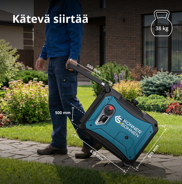 Invertterigeneraattori KS 4000iE S