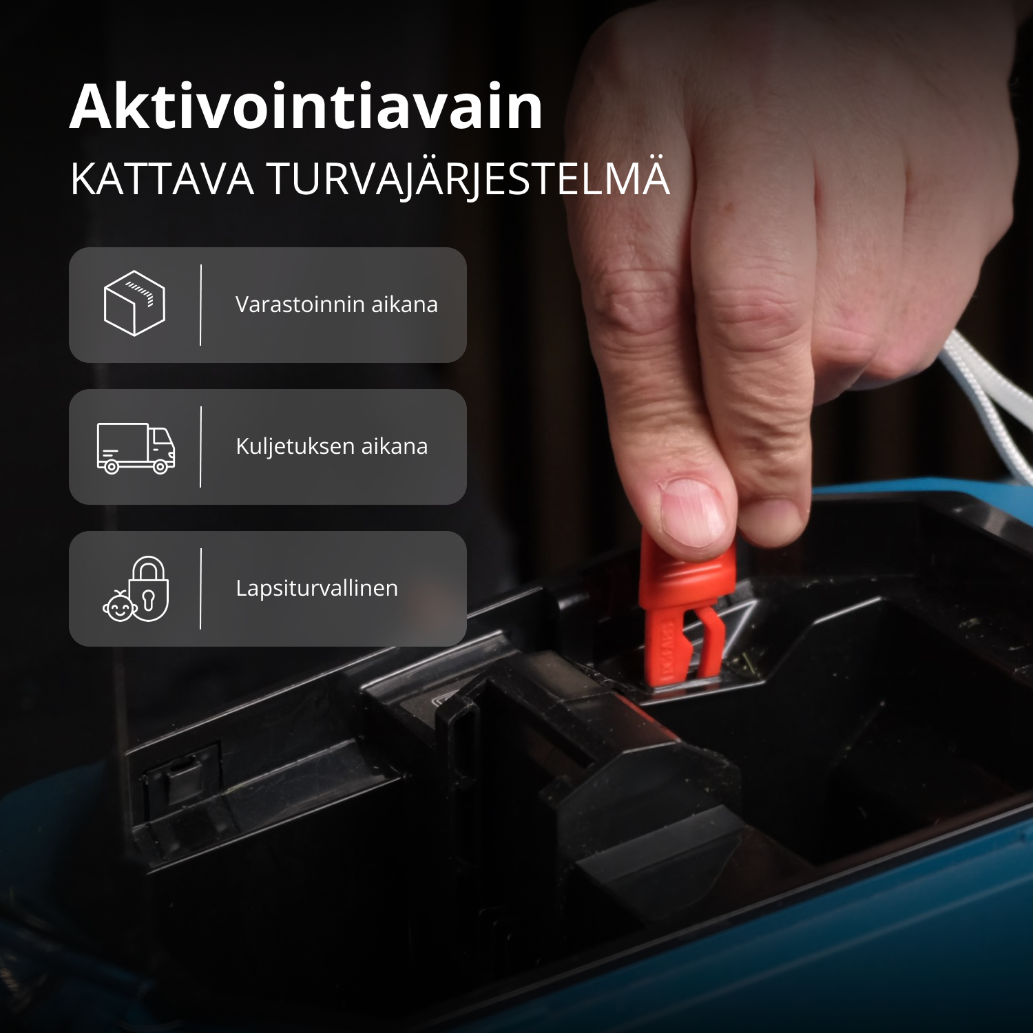 Mainostuote: Nurmikonhoitosetti KS 43LM-BCT40V-SET