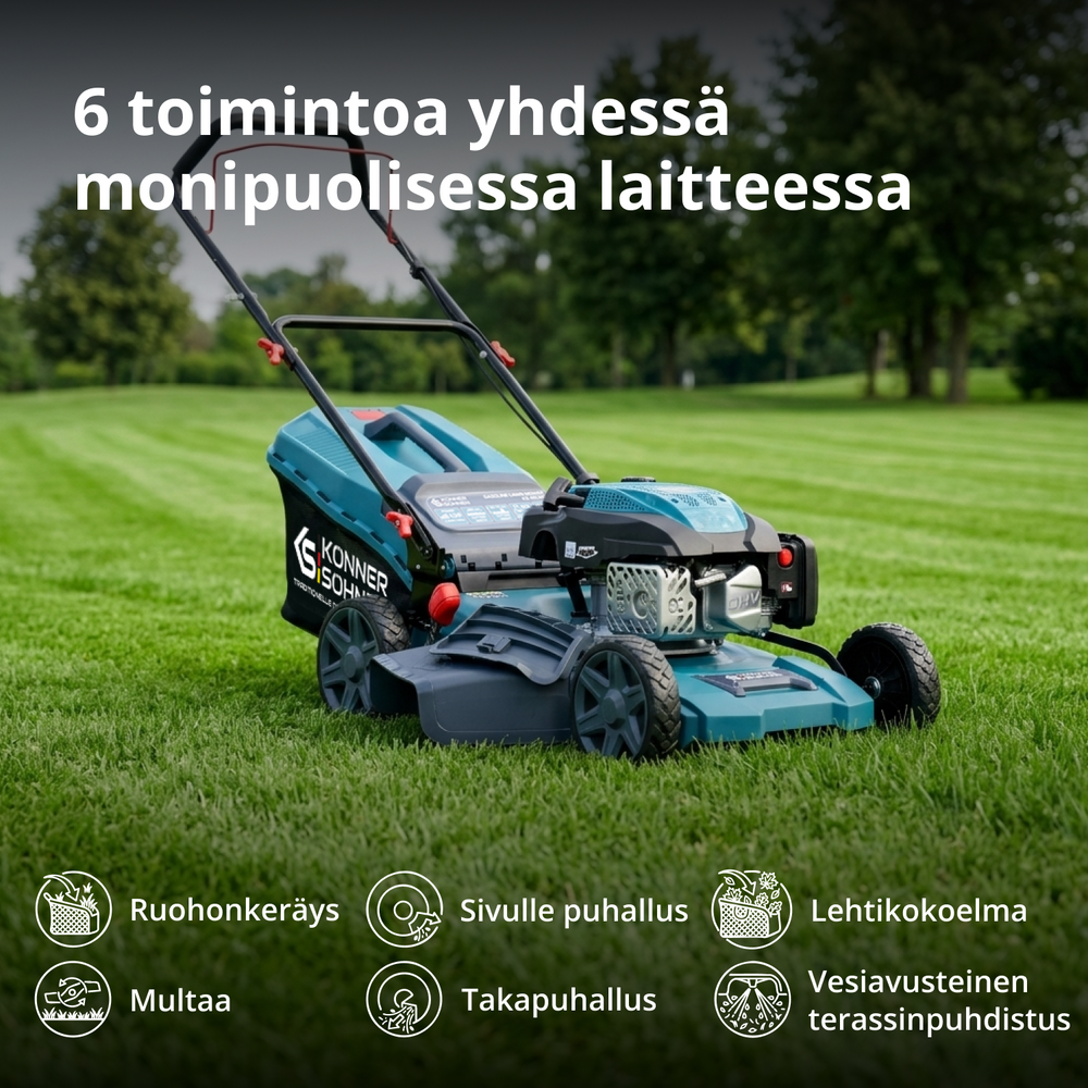 Bensiinikäyttöinen ruohonleikkuri KS 46LMG