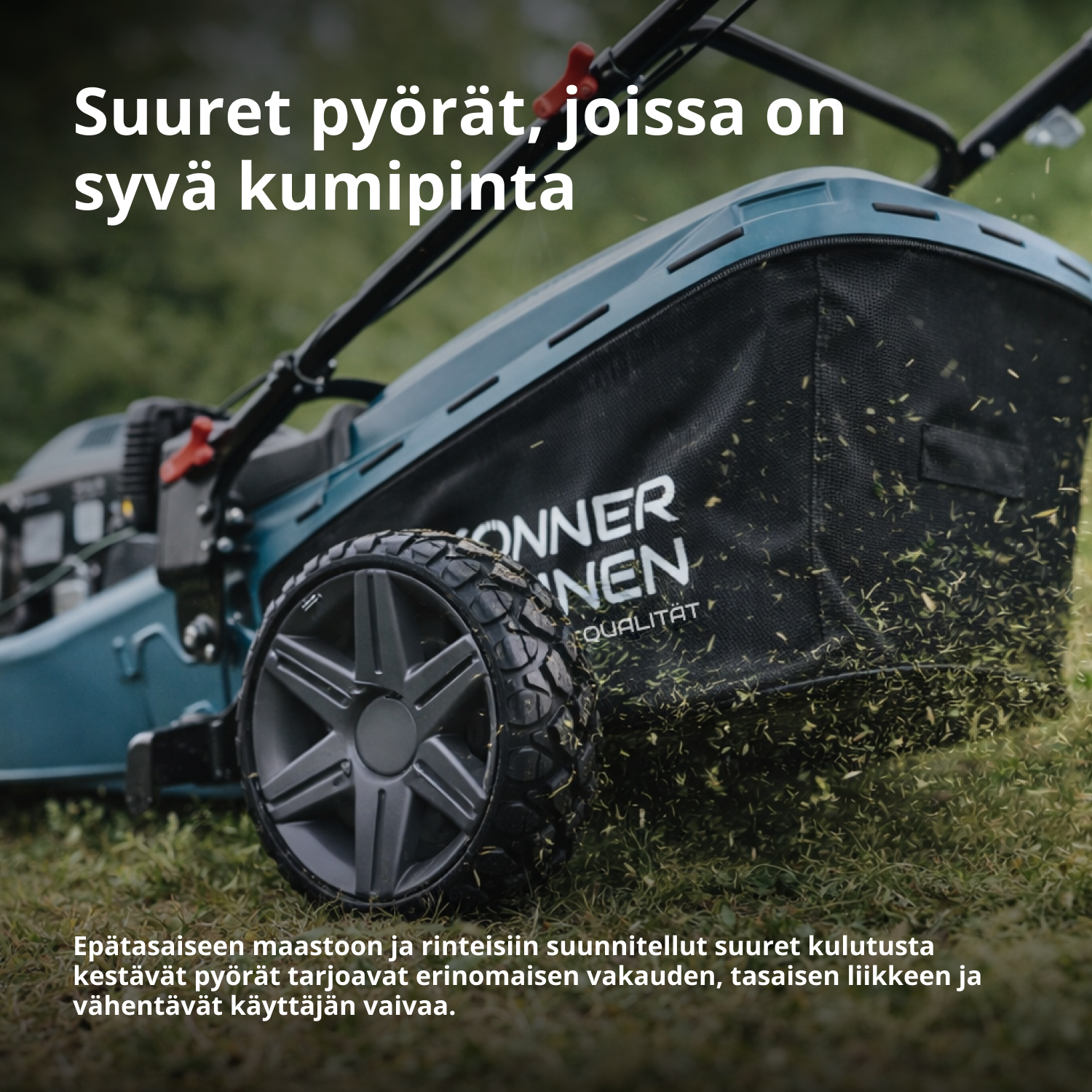 Bensiinikäyttöinen ruohonleikkuri KS 46LMG