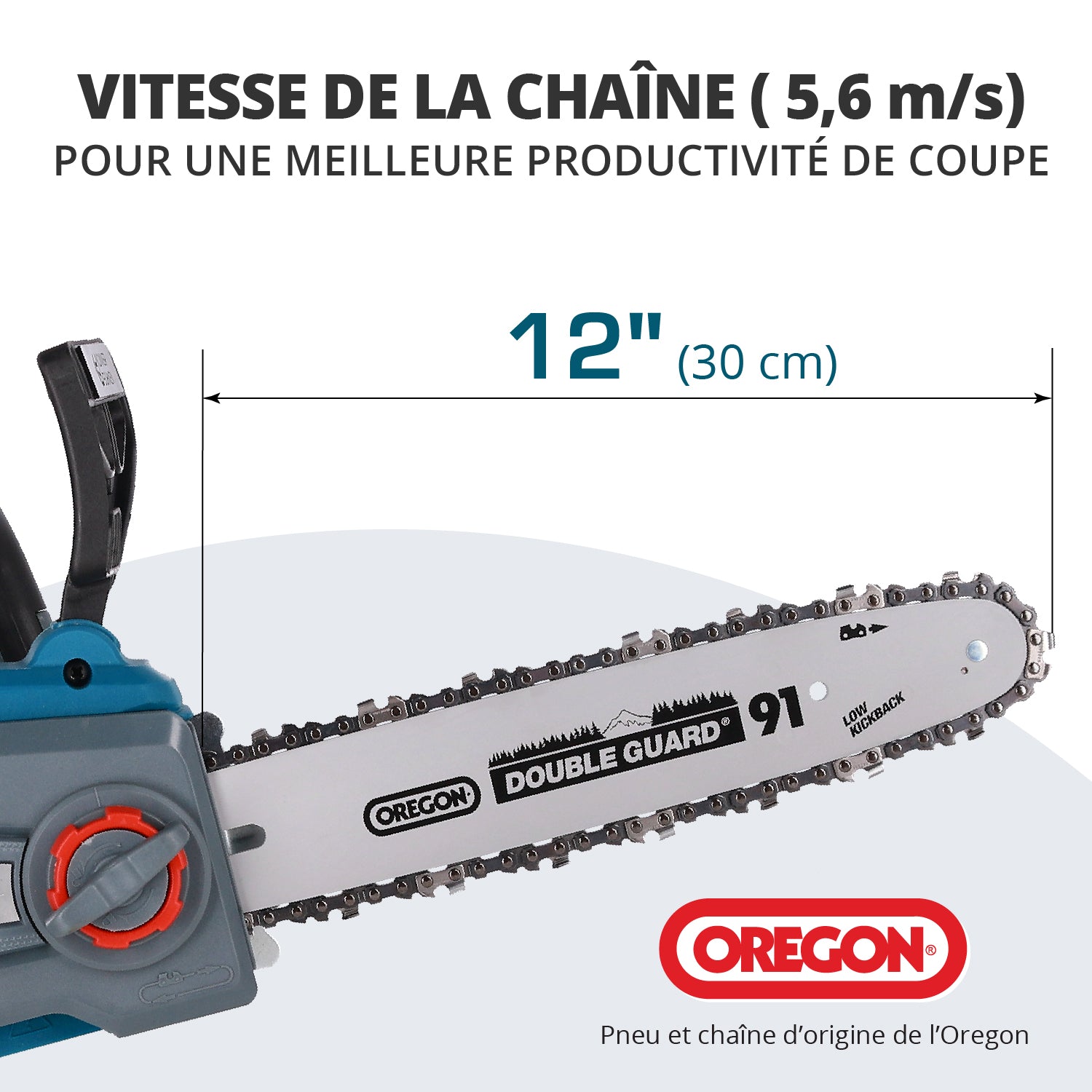 Scie à chaîne sur batterie KS CS20V-12