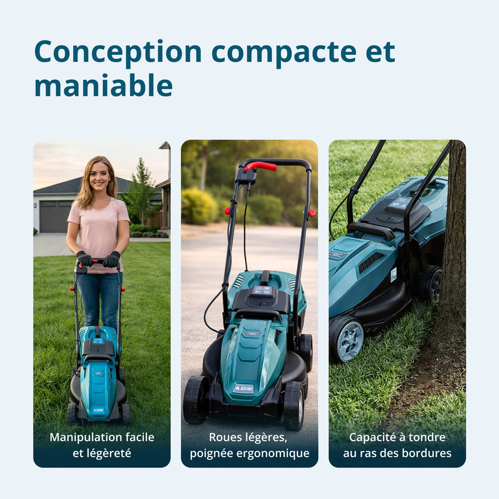 Tondeuse à gazon électrique KS 32LM12-BL