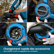 Aspirateur-souffleur de jardin sur batterie KS LBV-40V thumbnail
