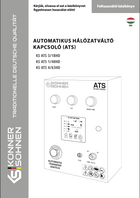 Automatikus Átkapcsoló Kapcsoló KS ATS 3/18, 1/40 HD, 4/63 HD