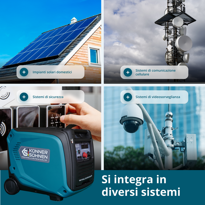 Generatore a Corrente Continua KS 48VS-DC, versione 50–55V