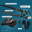 Aspiratore-soffiatore senza fili per giardino KS LBV-40V thumbnail