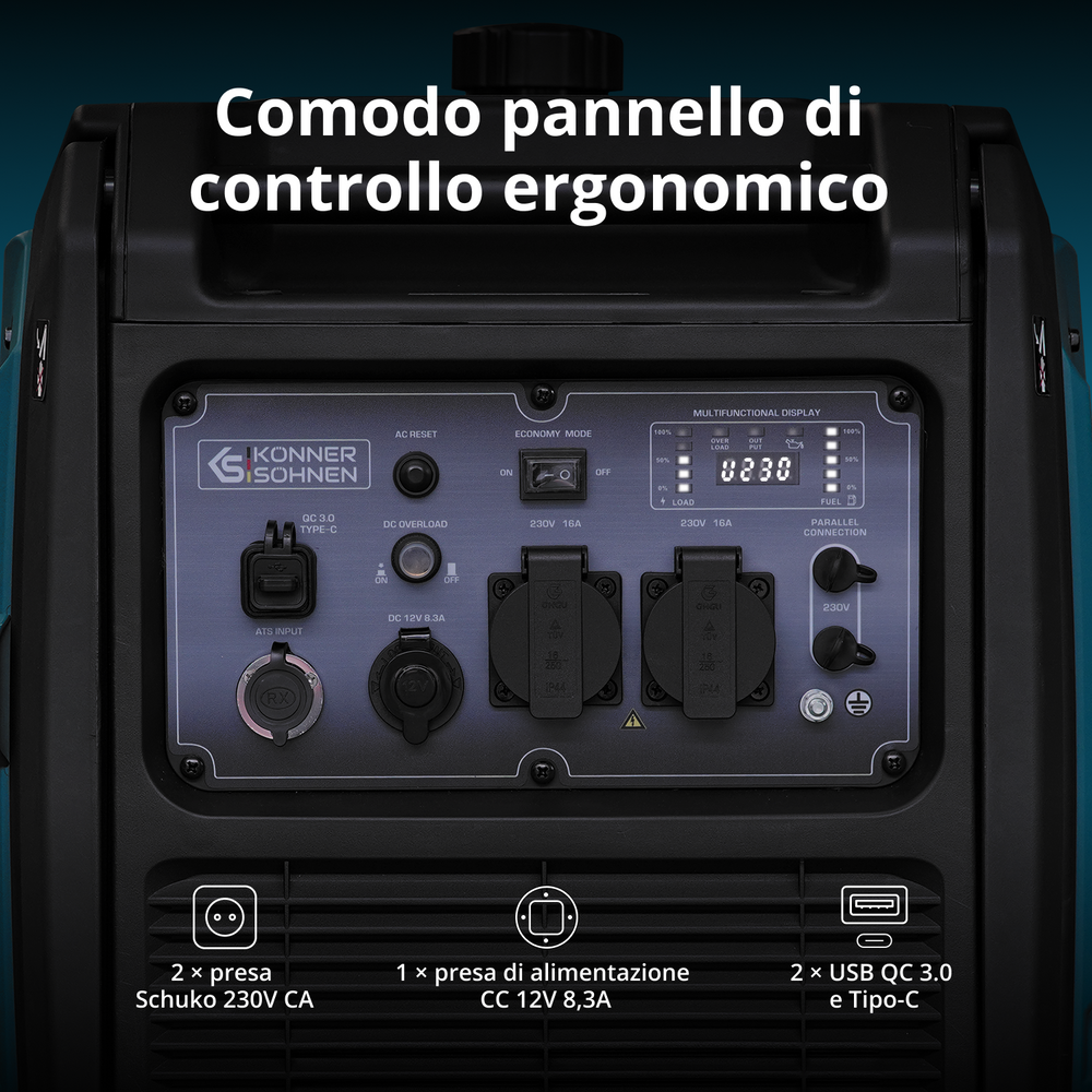 Generatore di inverter KS 4000iE S