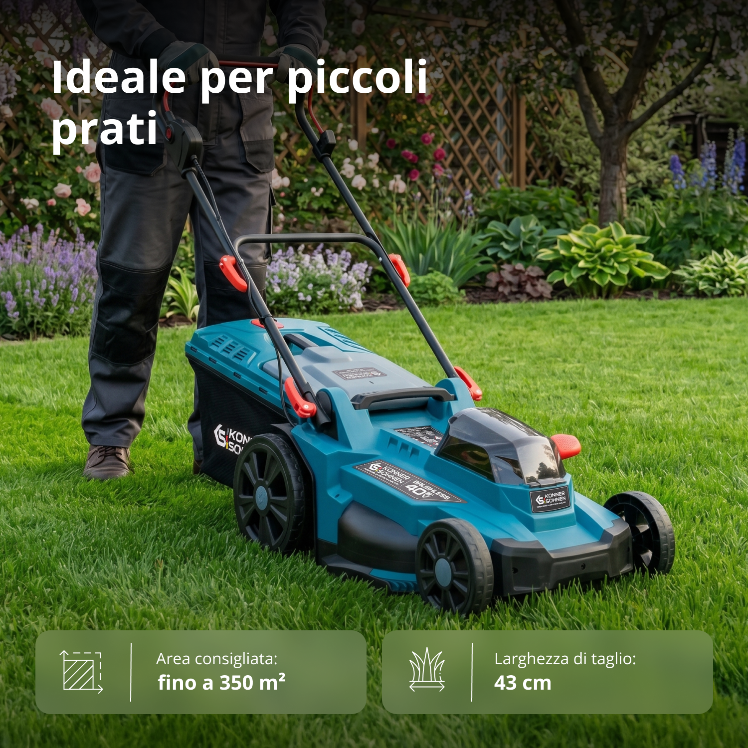 Set Promozionale Cura del Prato KS 43LM-BCT40V-SET