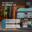 Benzin-Generator "Könner & Söhnen" KS 10000E 1/3 thumbnail