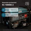 Generator pe benzină „Könner & Söhnen” KS 10000E-3 thumbnail