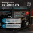 Benzin-Generator "Könner & Söhnen" KS 10000E-3 ATS thumbnail