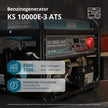 Benzinegenerator "Könner & Söhnen" KS 10000E-3 ATS thumbnail