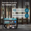 Generador de gasolina "Könner & Söhnen" KS 10000E ATS thumbnail