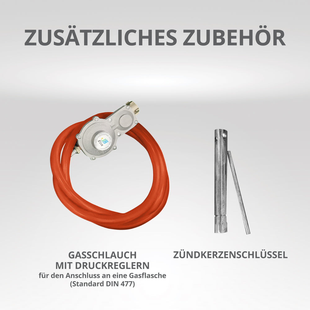 مولد غاز البترول المسال/البنزين "Könner & Söhnen" KS 2900G