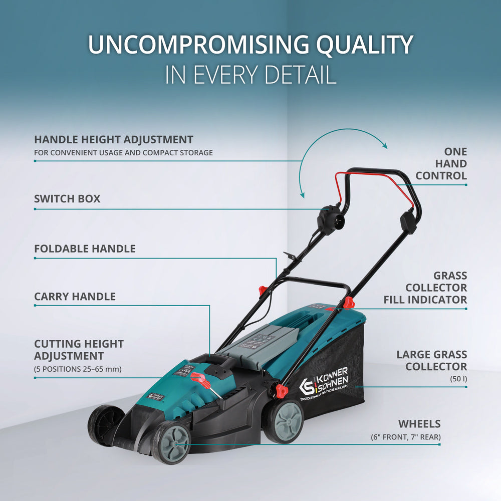 Tosaerba elettrico KS 38LM-BL