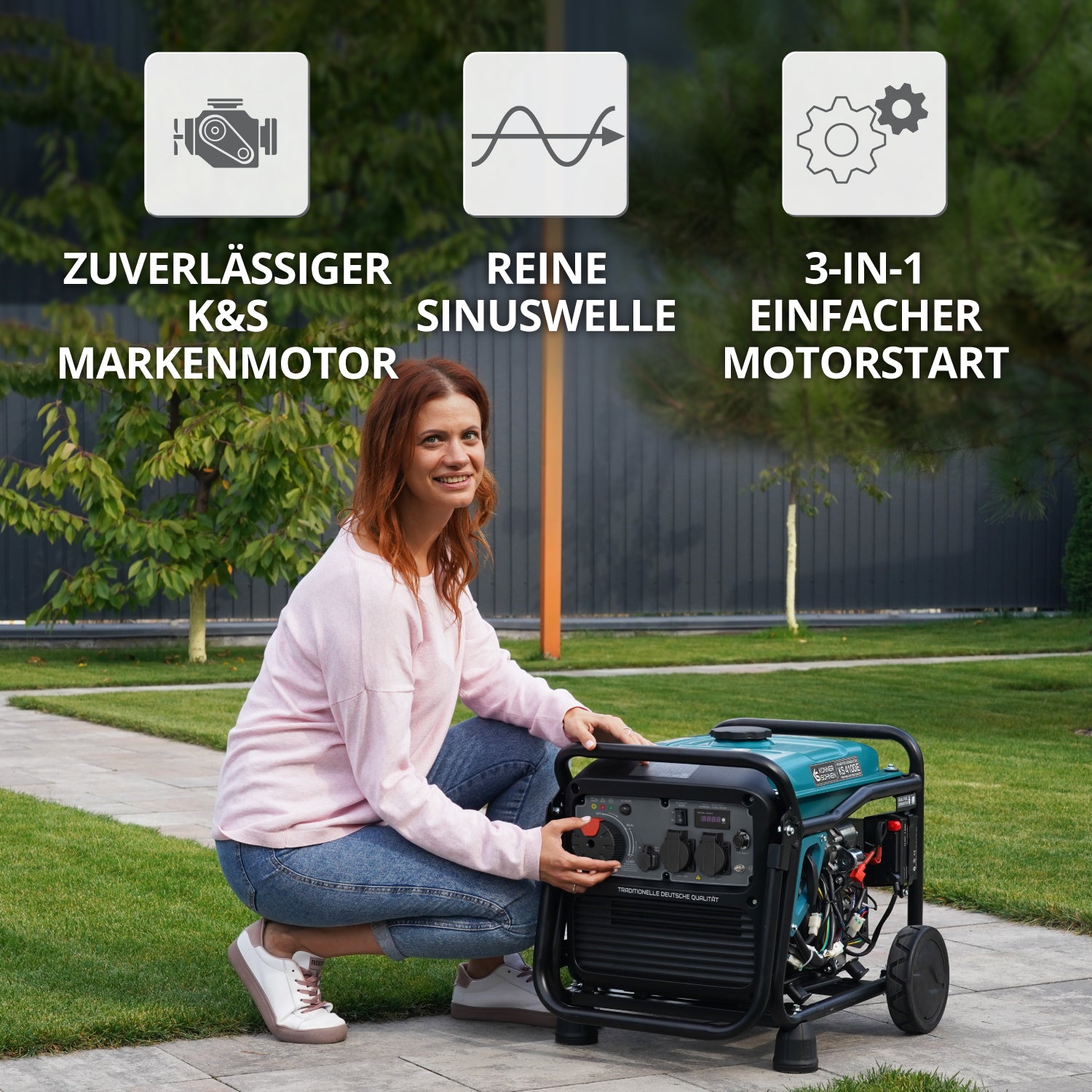 Inverter-Generator KS 4100iE