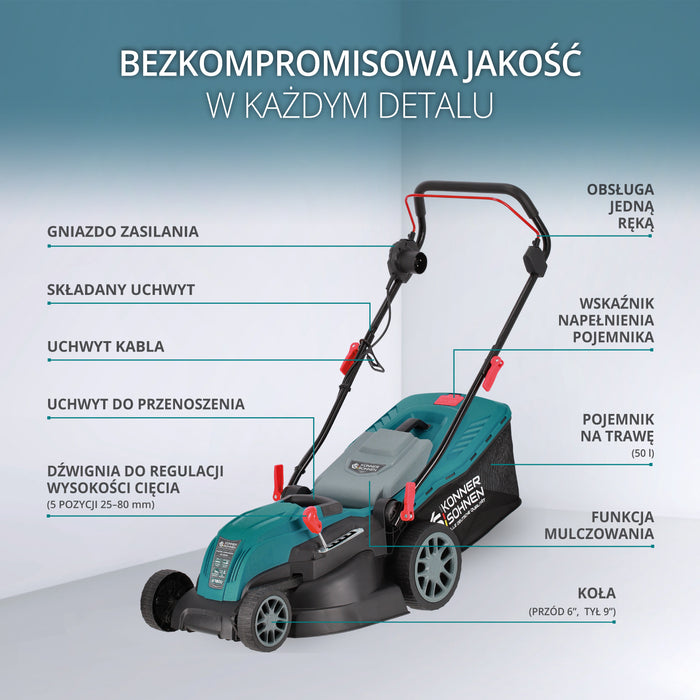 Elektryczna kosiarka do trawy KS 42LM