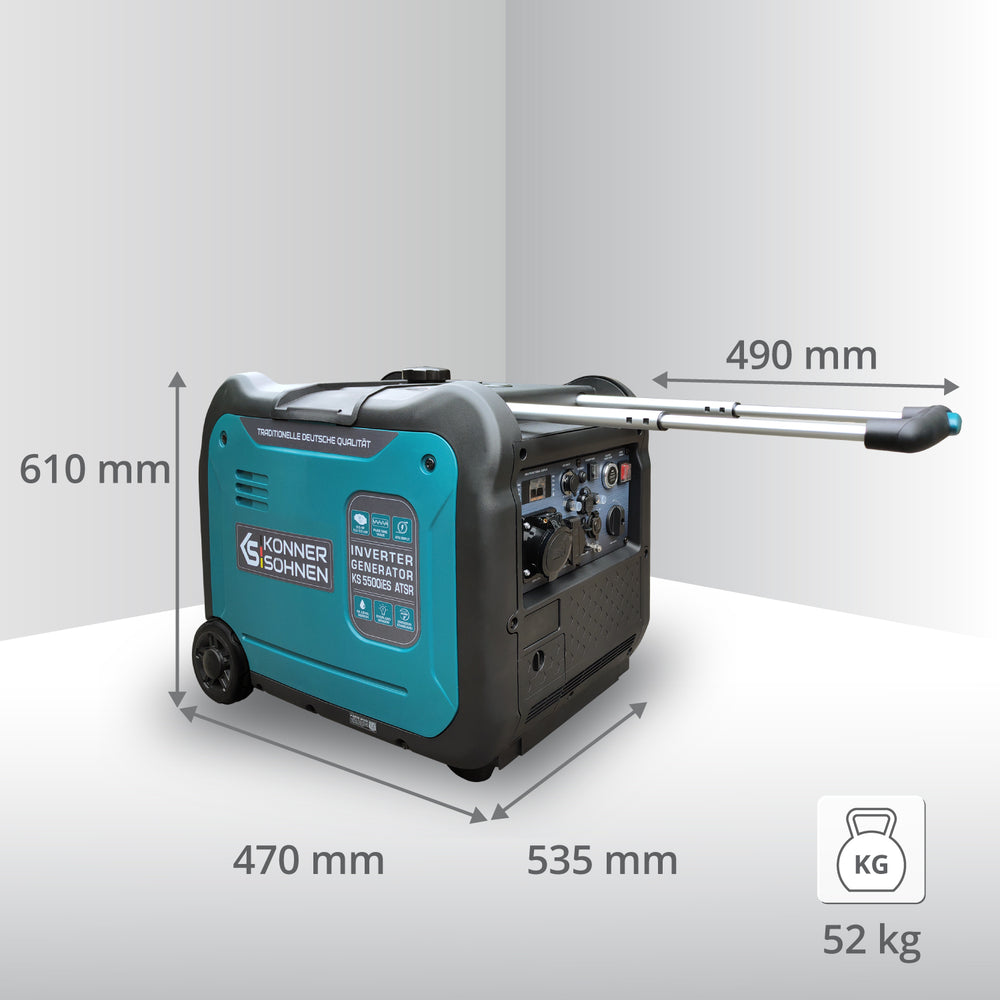 Инвертер генератор KS 5500iE S ATSR