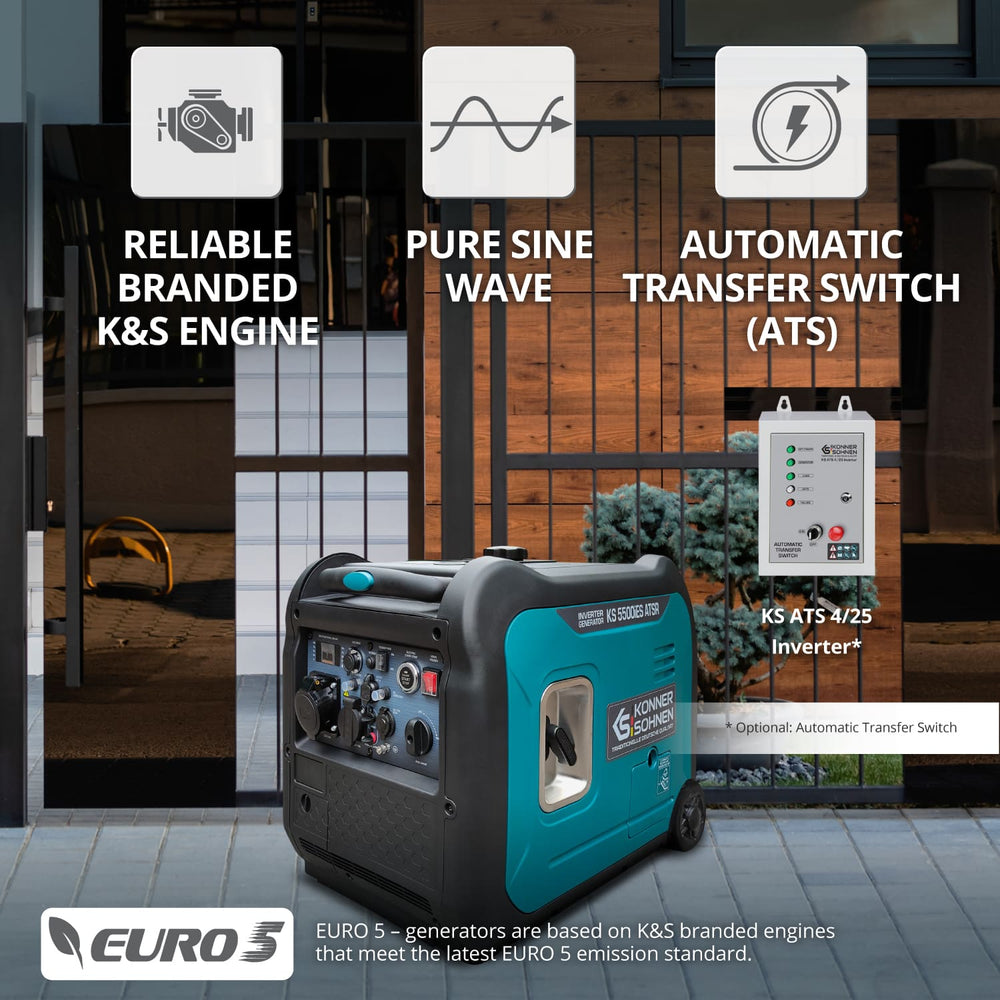 Gerador inversor KS 5500iE S ATSR