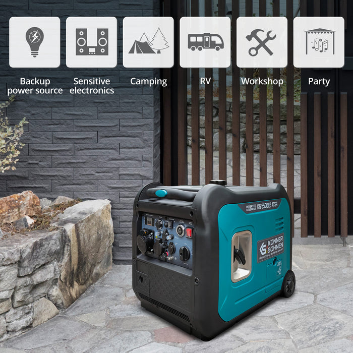 Gerador inversor KS 5500iE S ATSR