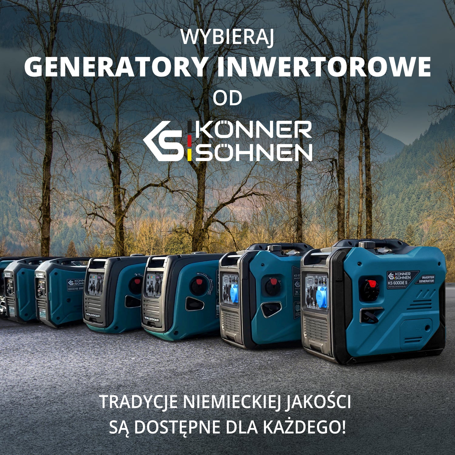 Generator inwerterowy KS 6000iE S ATS Wersja 2