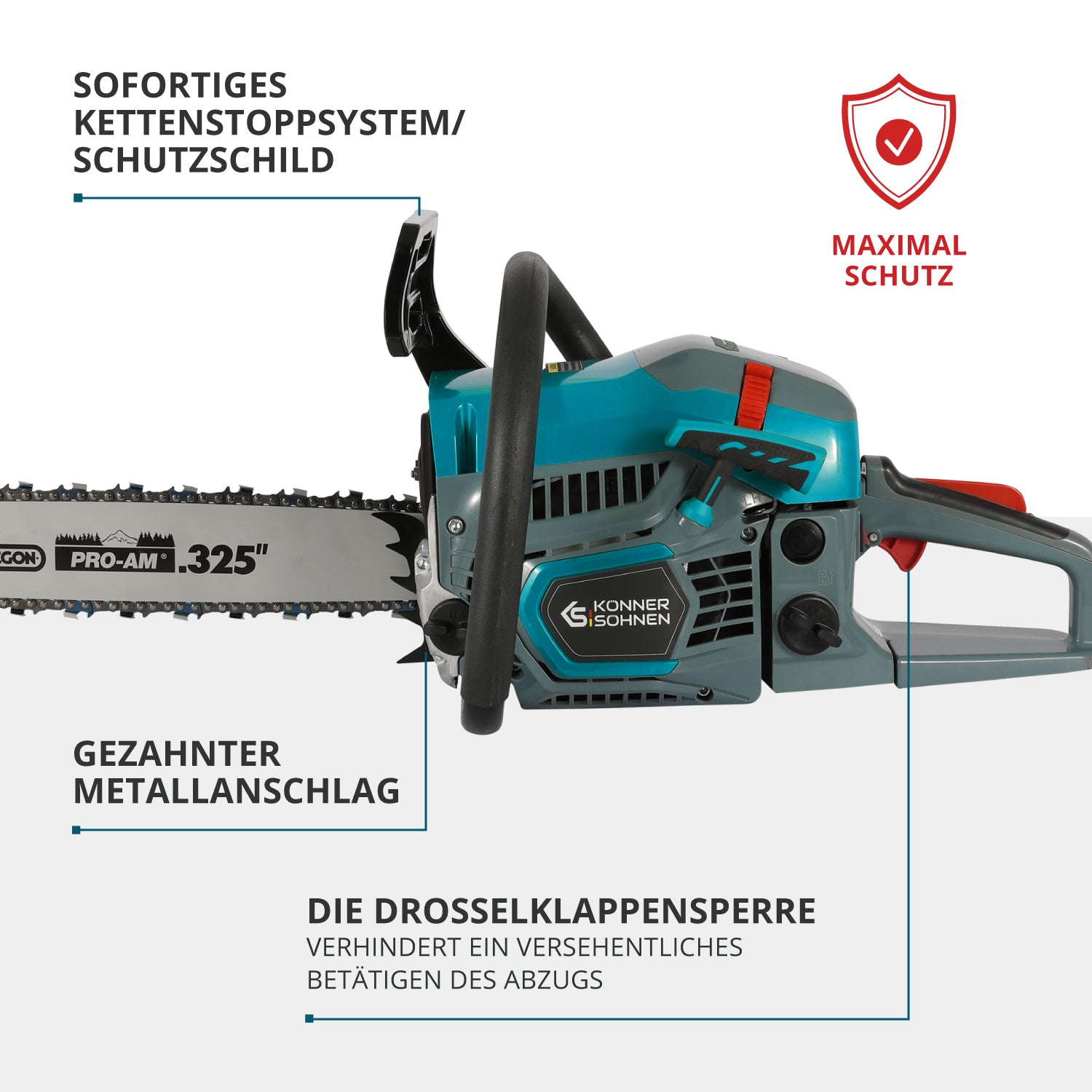 Motosserra a gasolina KS CS21G-16-1