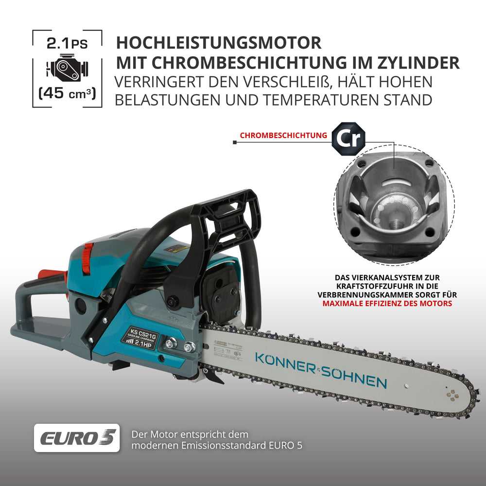 Benzinska motorna testera KS CS21G-16