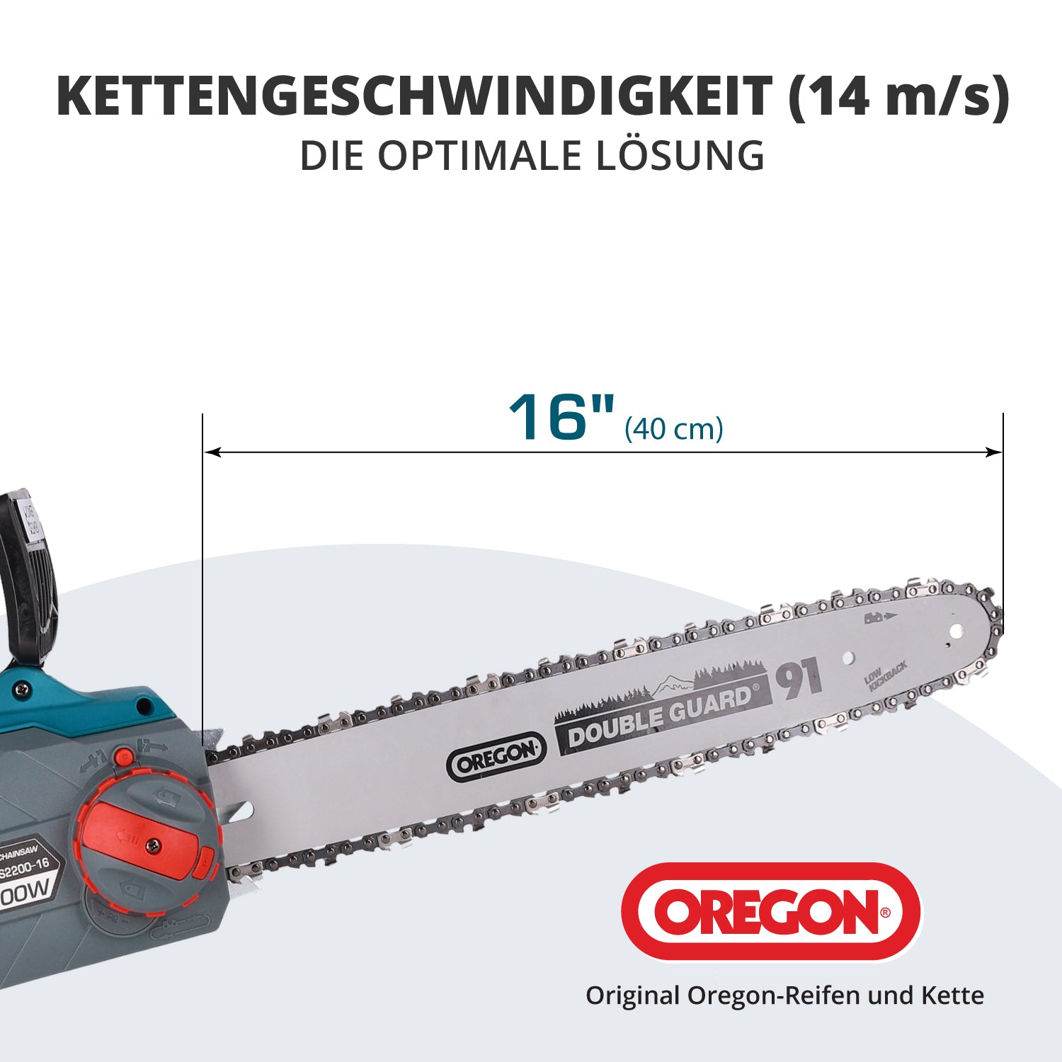 Elektro-Kettensäge KS CS2200-16