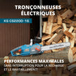 Tronçonneuse électrique KS CS2200-16 thumbnail