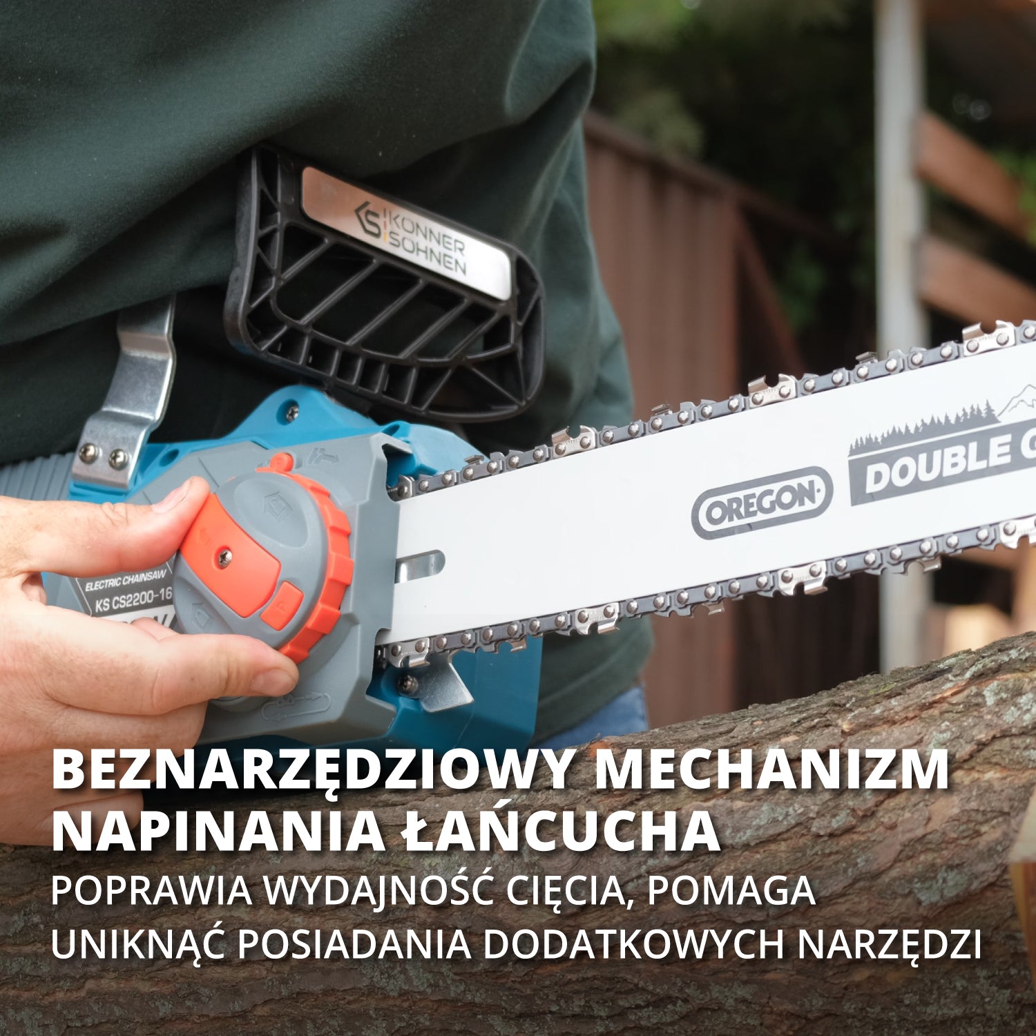 Elektryczna piła łańcuchowa KS CS2200-16