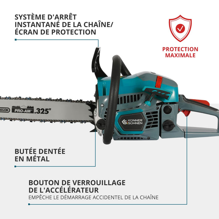 Tronçonneuse à essence KS CS31G-20-1