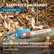 Electric chainsaw KS CS1800-14 thumbnail