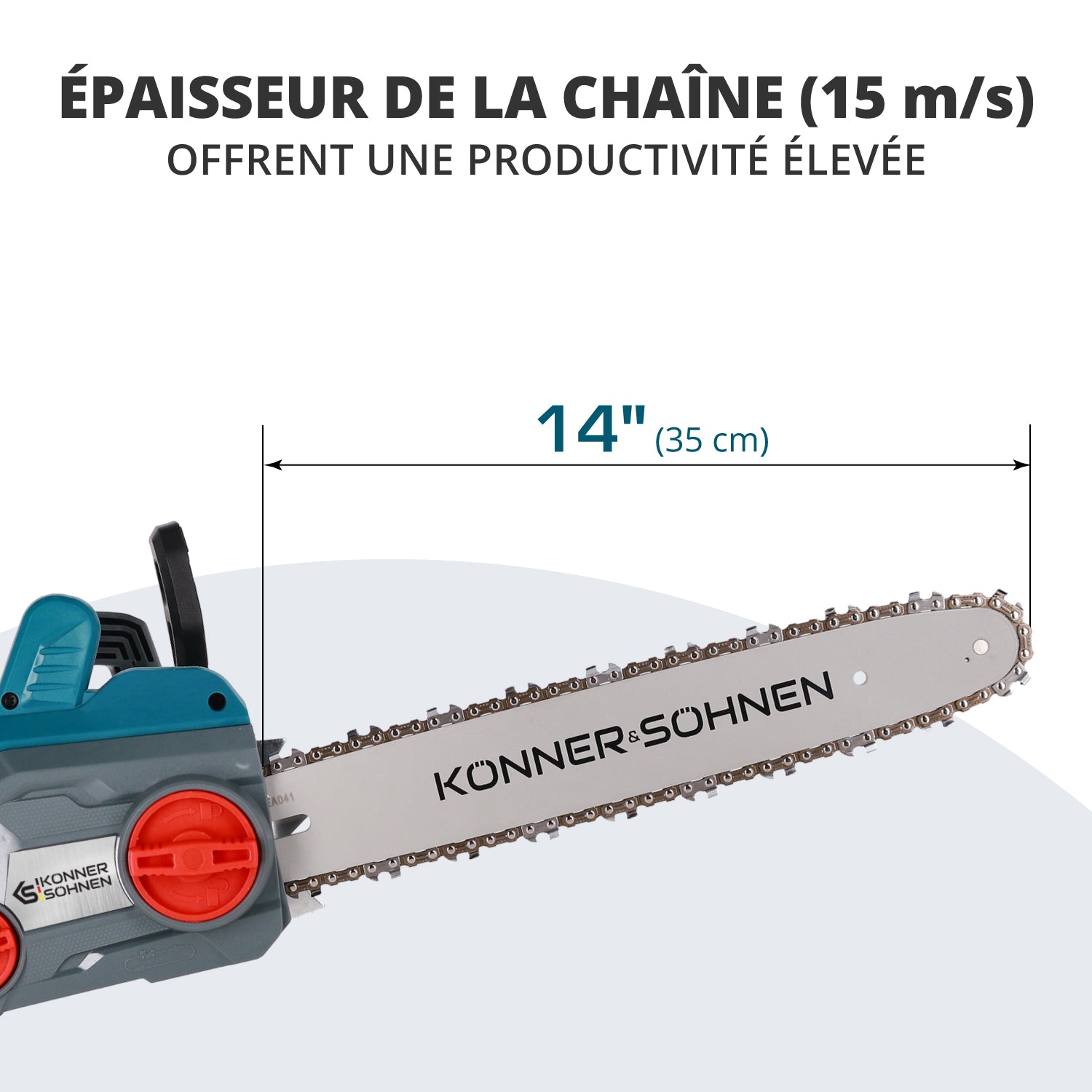 Tronçonneuse électrique KS CS1800-14