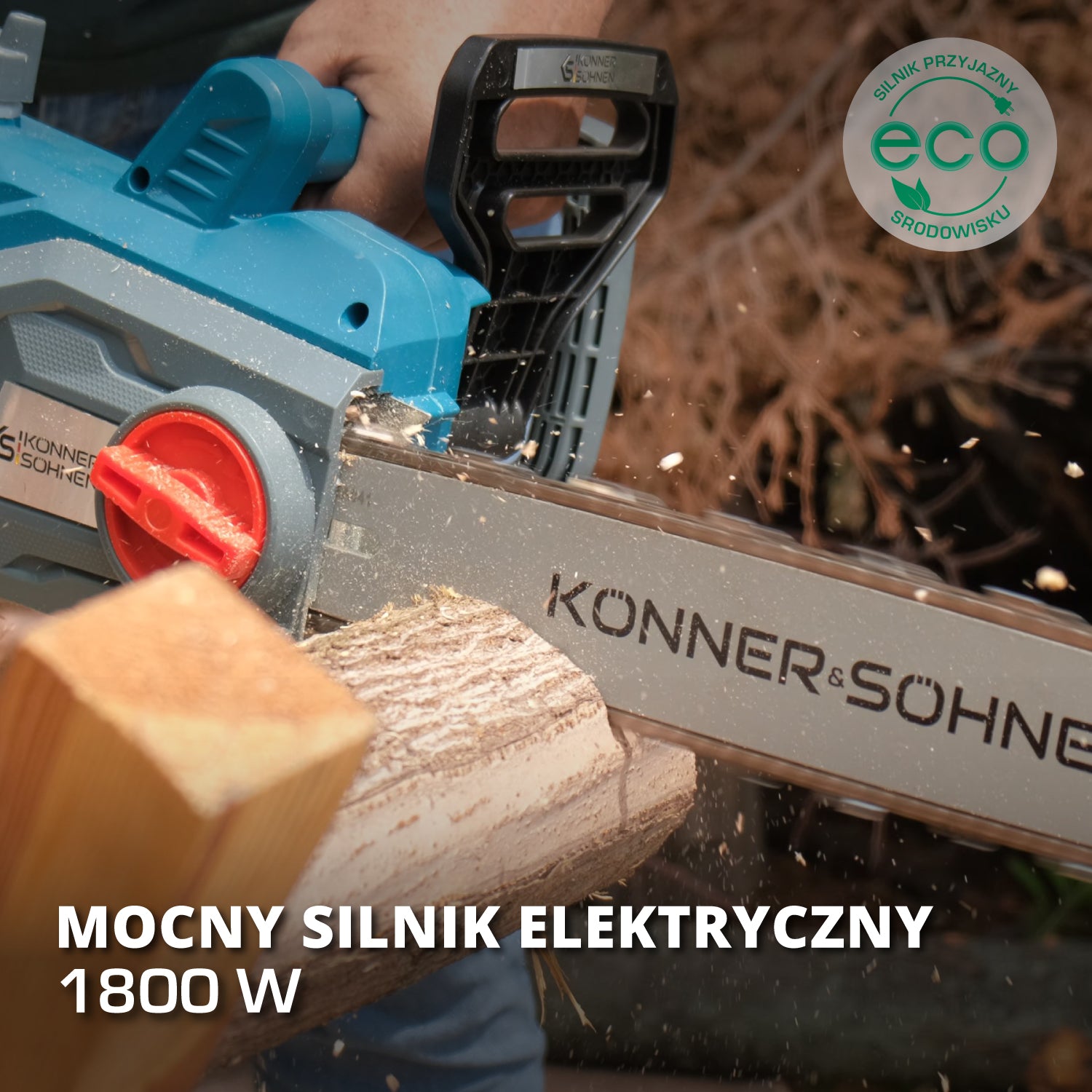 Elektryczna piła łańcuchowa KS CS1800-14