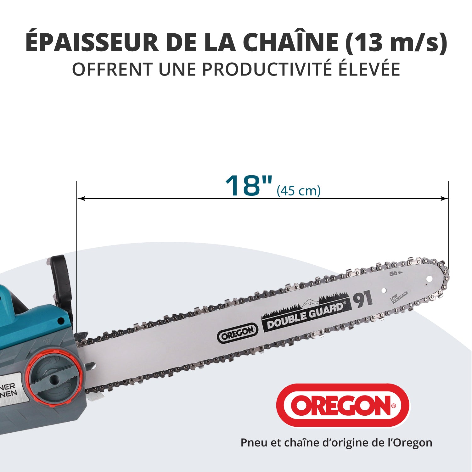 Tronçonneuse électrique KS CS2400-18