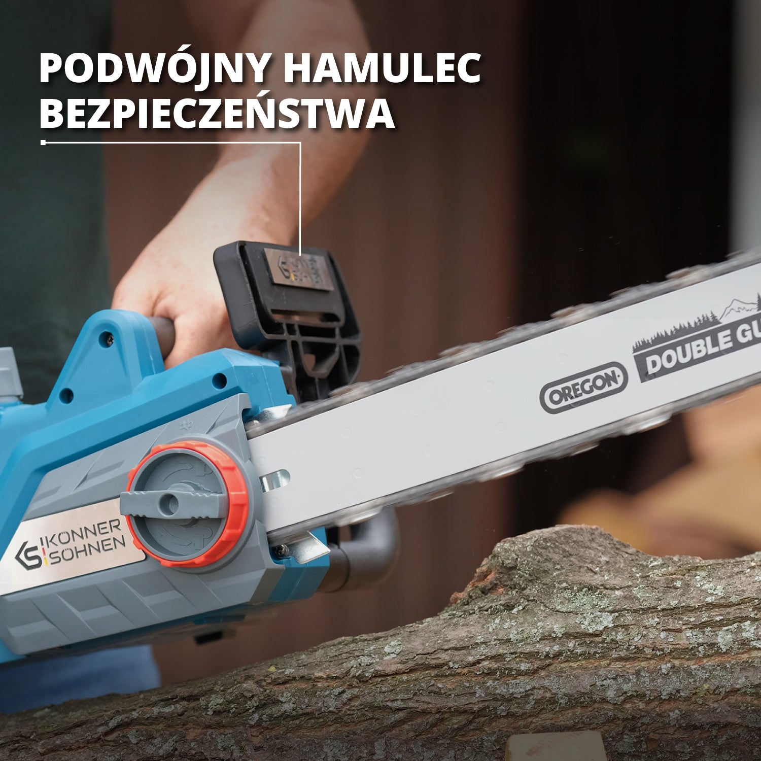 Elektryczna piła łańcuchowa KS CS2400-18