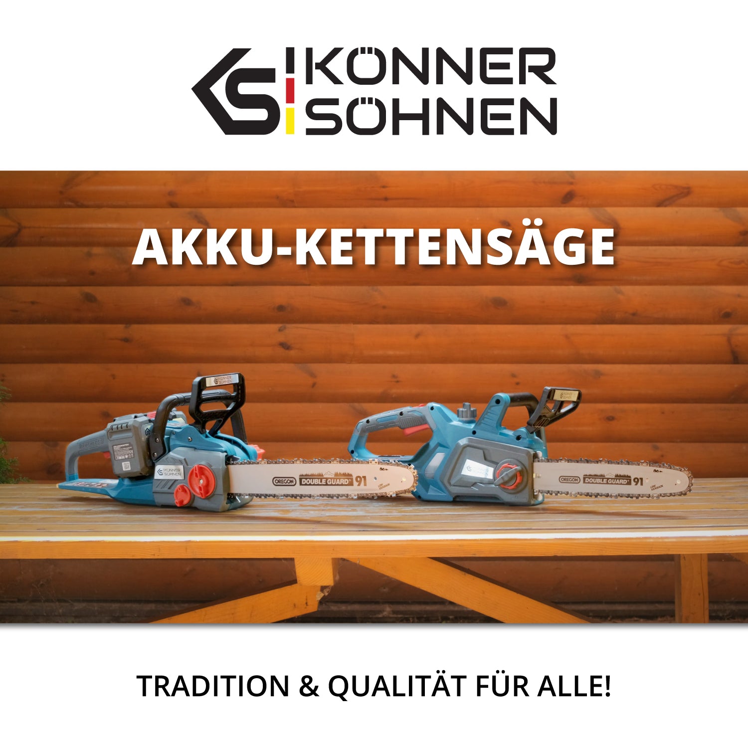 Akku-Kettensäge KS CS40V-14